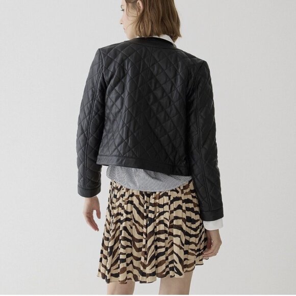 J.Crew Featherweight Satin Mini Skirt - Picture 2 of 8